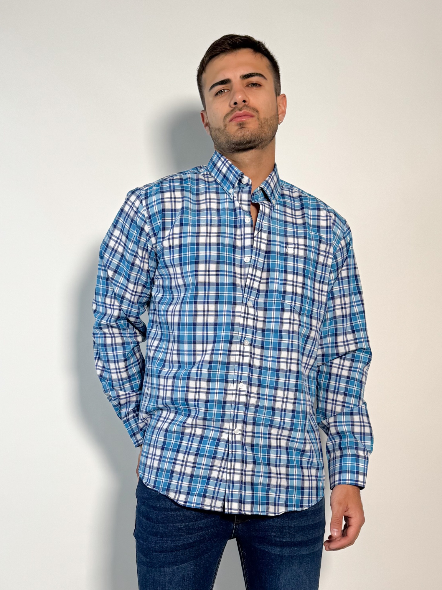 Camisa a cuadros Aquiles