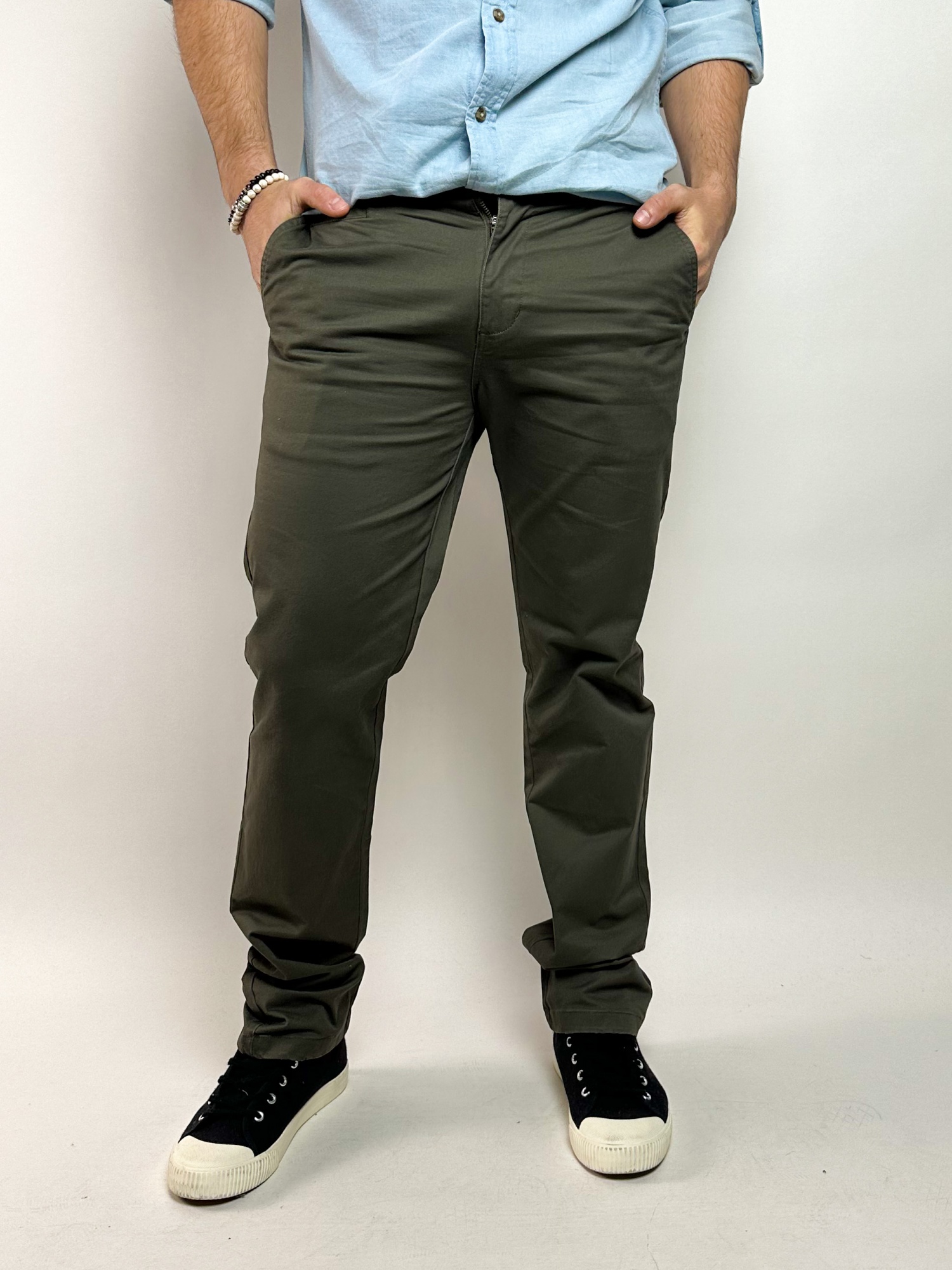 Pantalón de gabardina corte vestir Soto