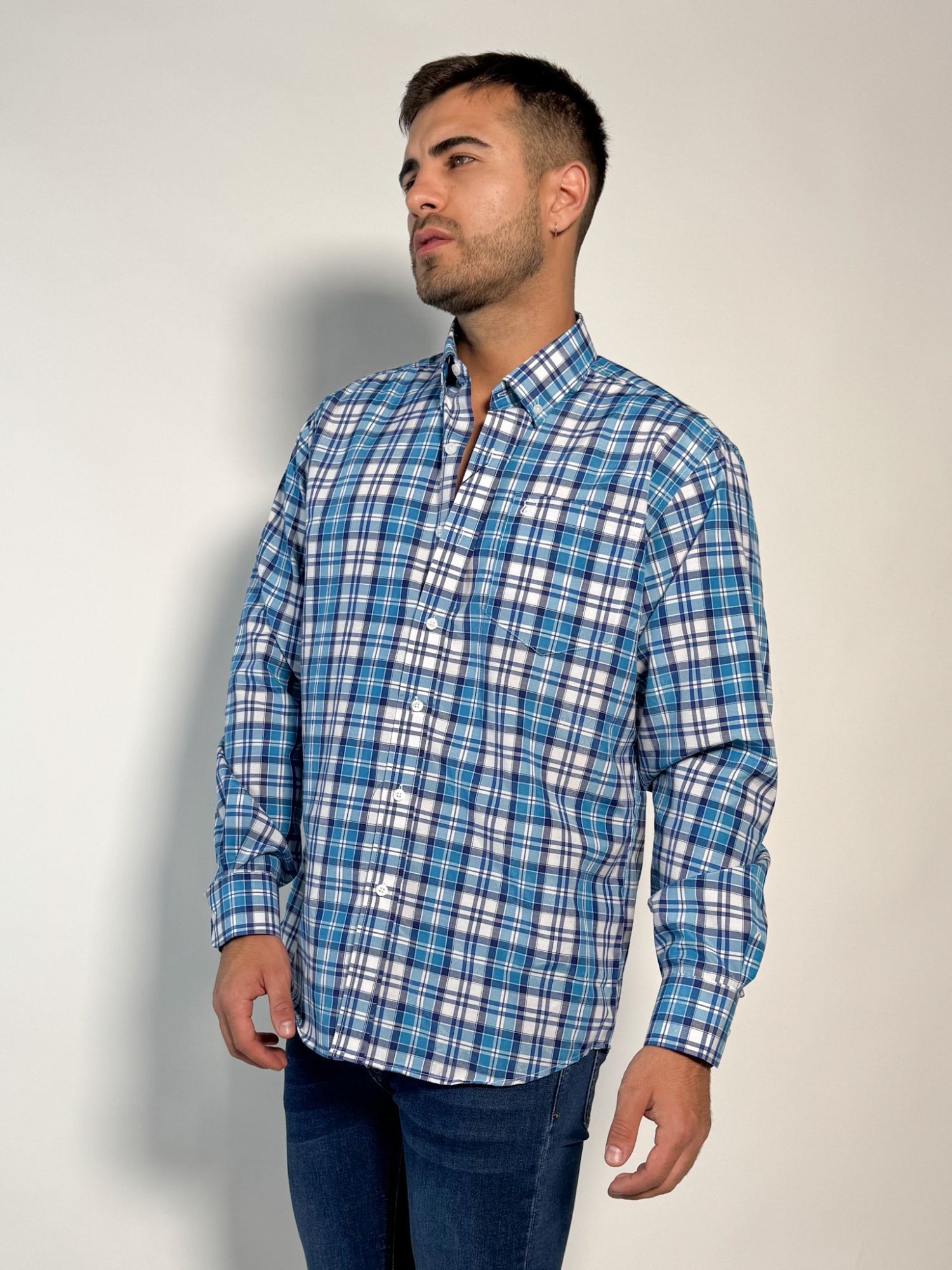 Camisa a cuadros Aquiles