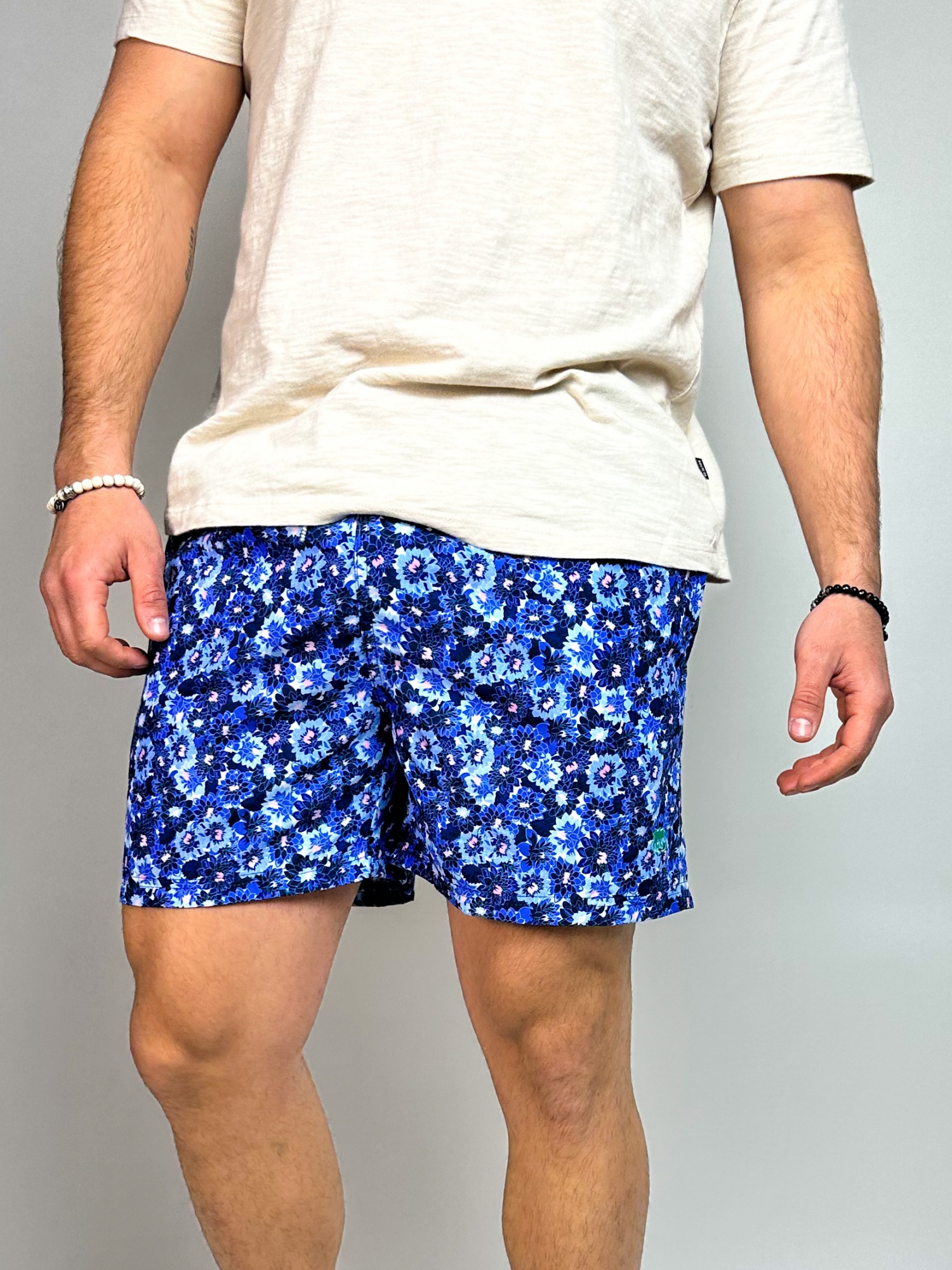 Short de baño estampado Volpe