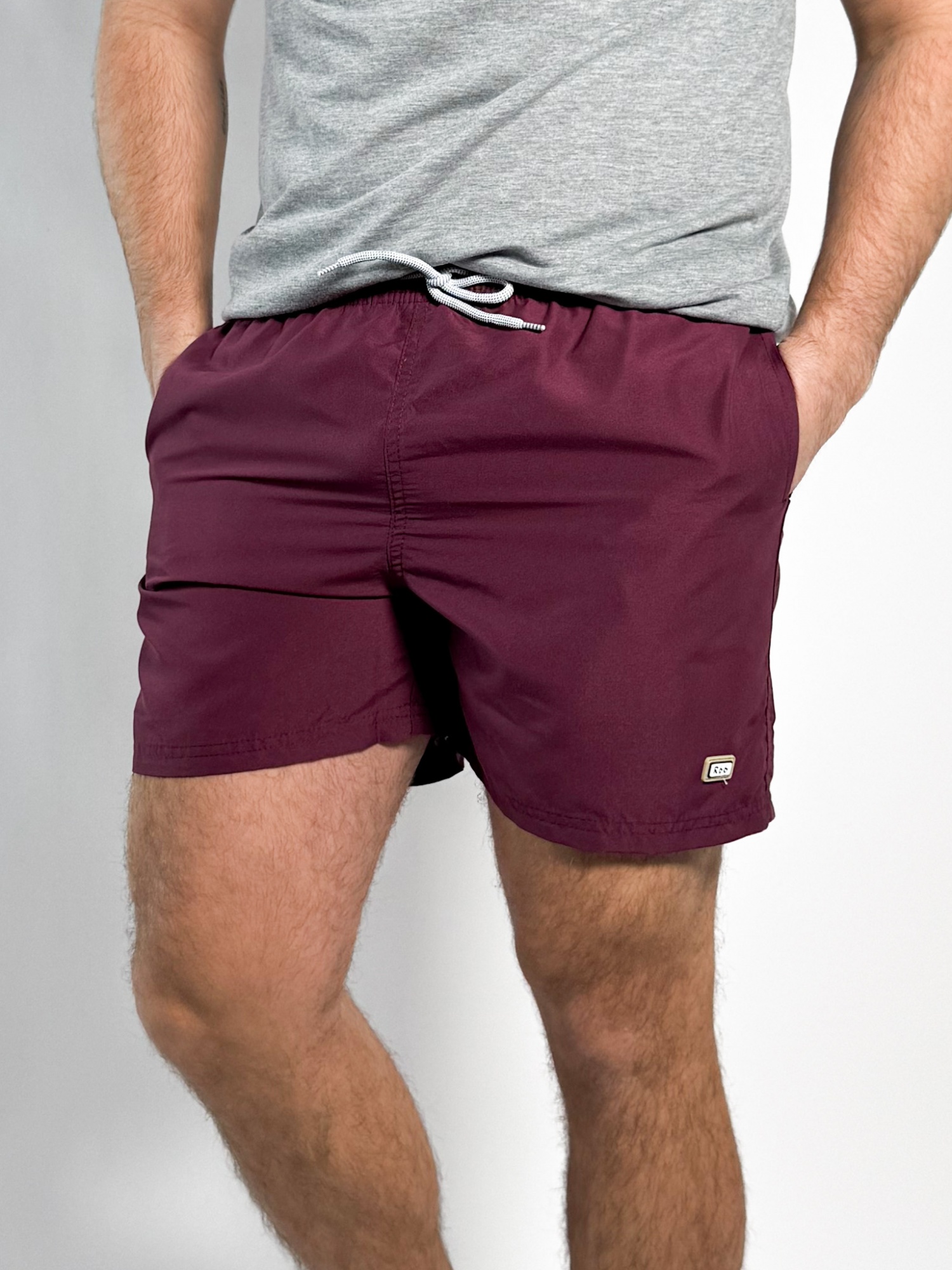 Short de baño liso Salvo