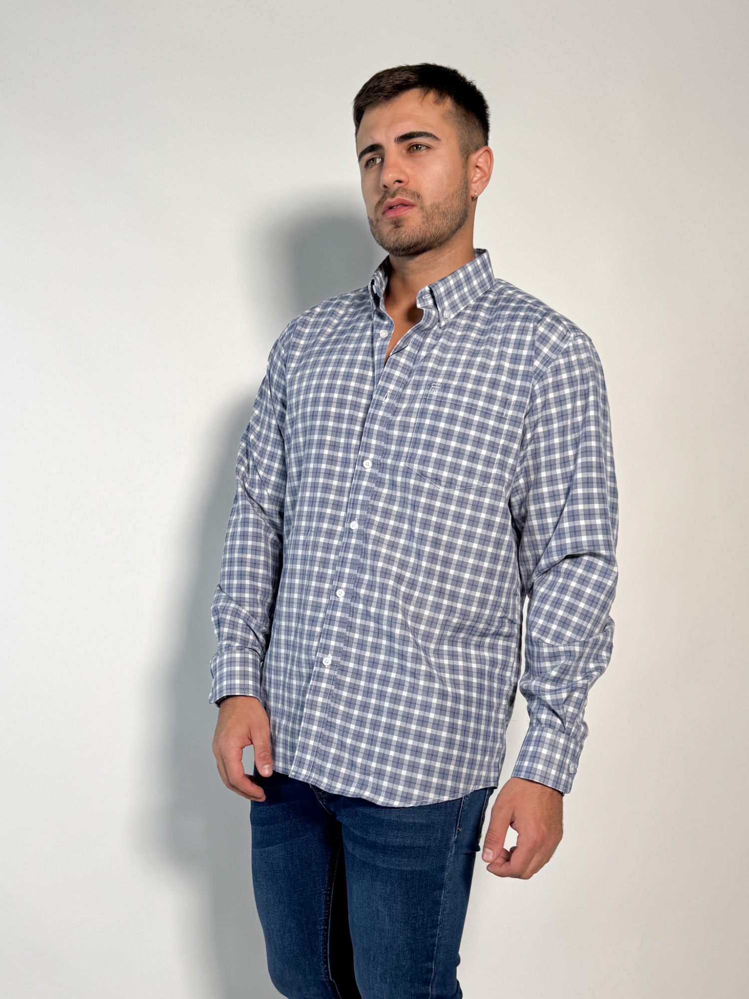 Camisa a cuadros Heracles