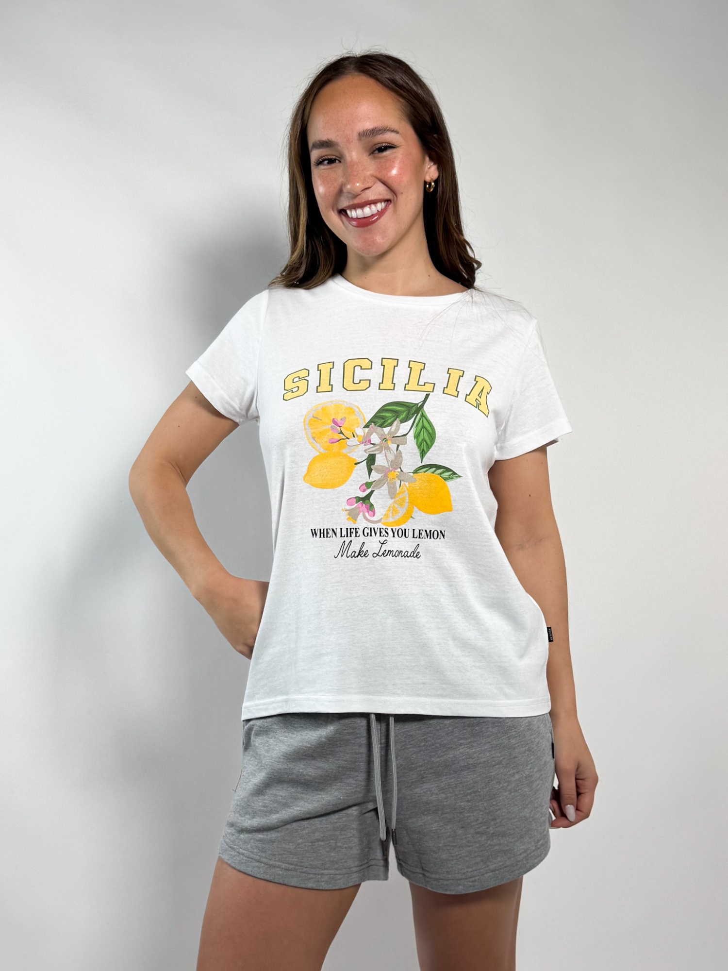 Remera estampada Cande