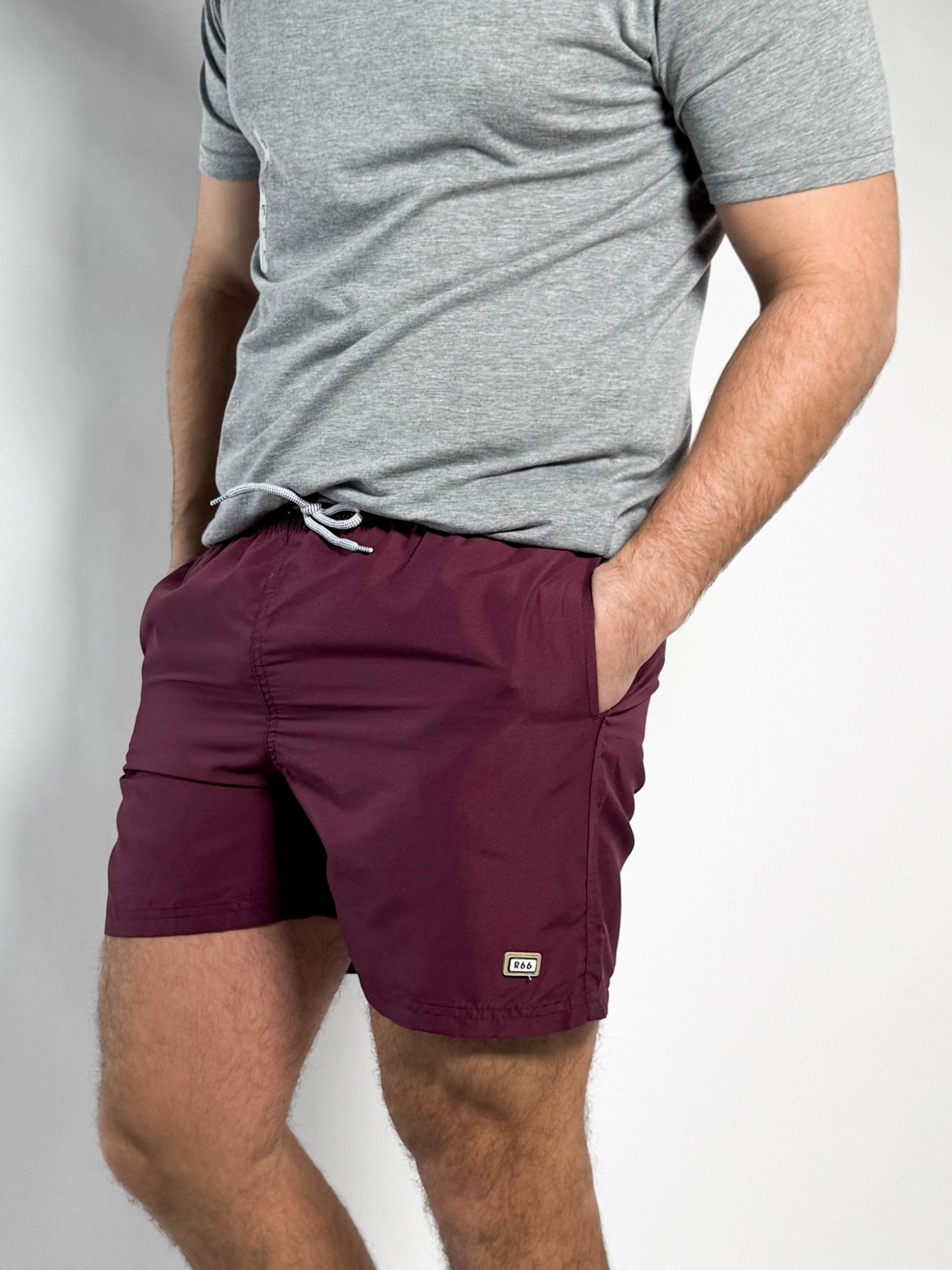 Short de baño liso Salvo