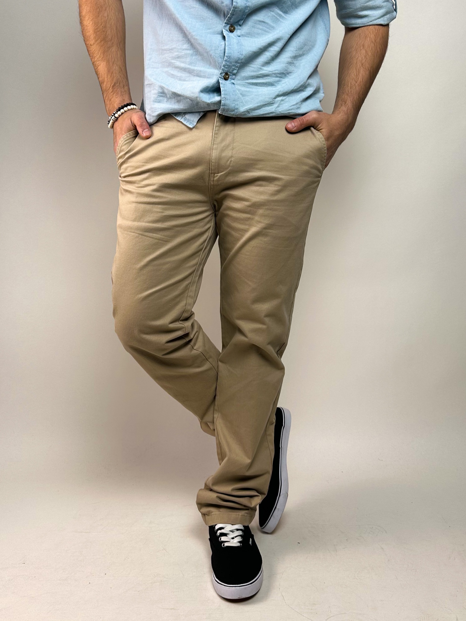 Pantalón de gabardina corte vestir Soto