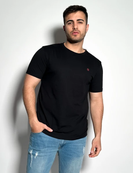 Remera lisa manga corta Timo