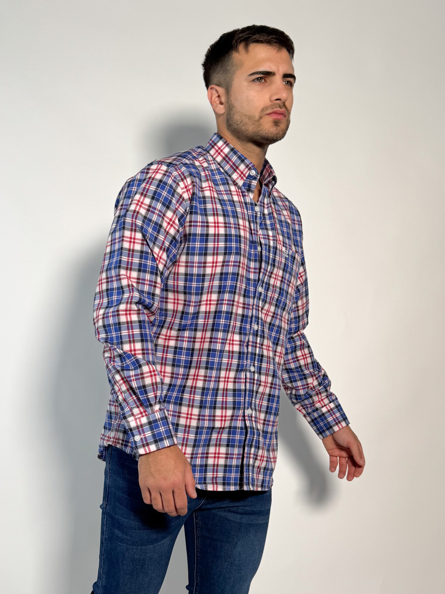 Camisa a cuadros Aquiles