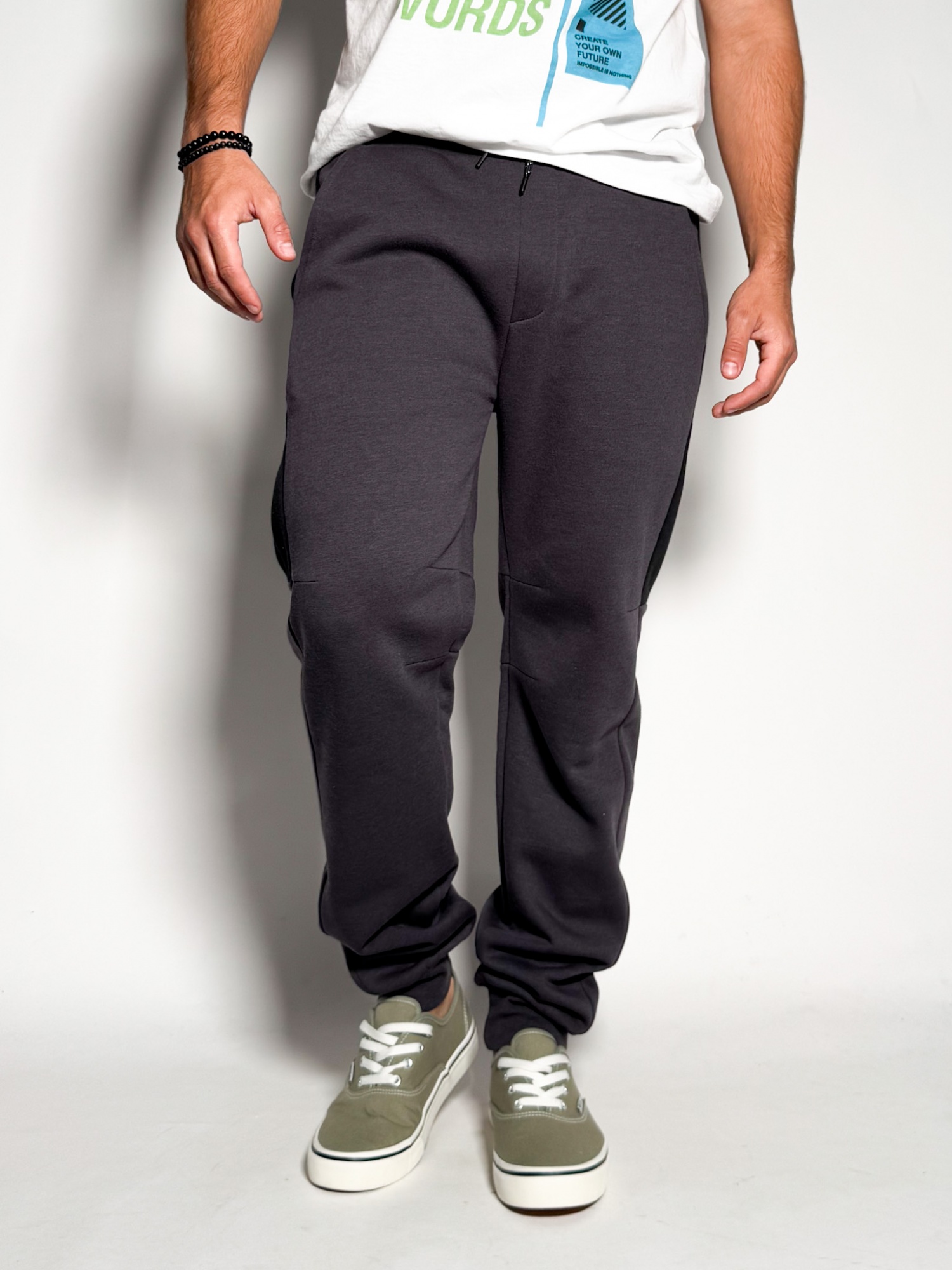 Jogger de algodon con puño Etan 