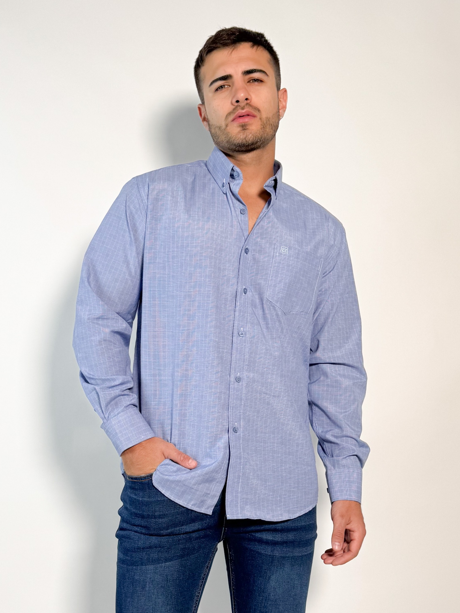 Camisa a cuadros Odiseo