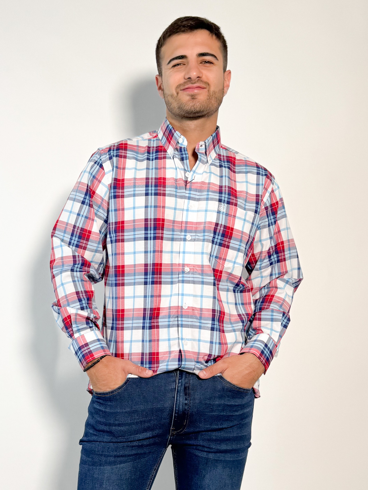 Camisa a cuadros Calisto