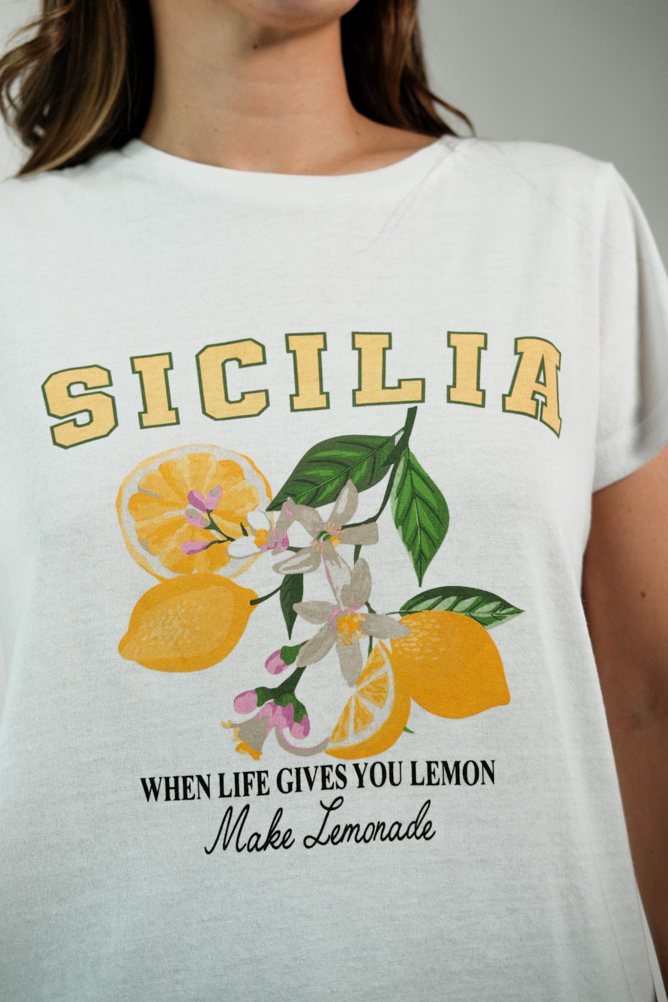 Remera estampada Cande