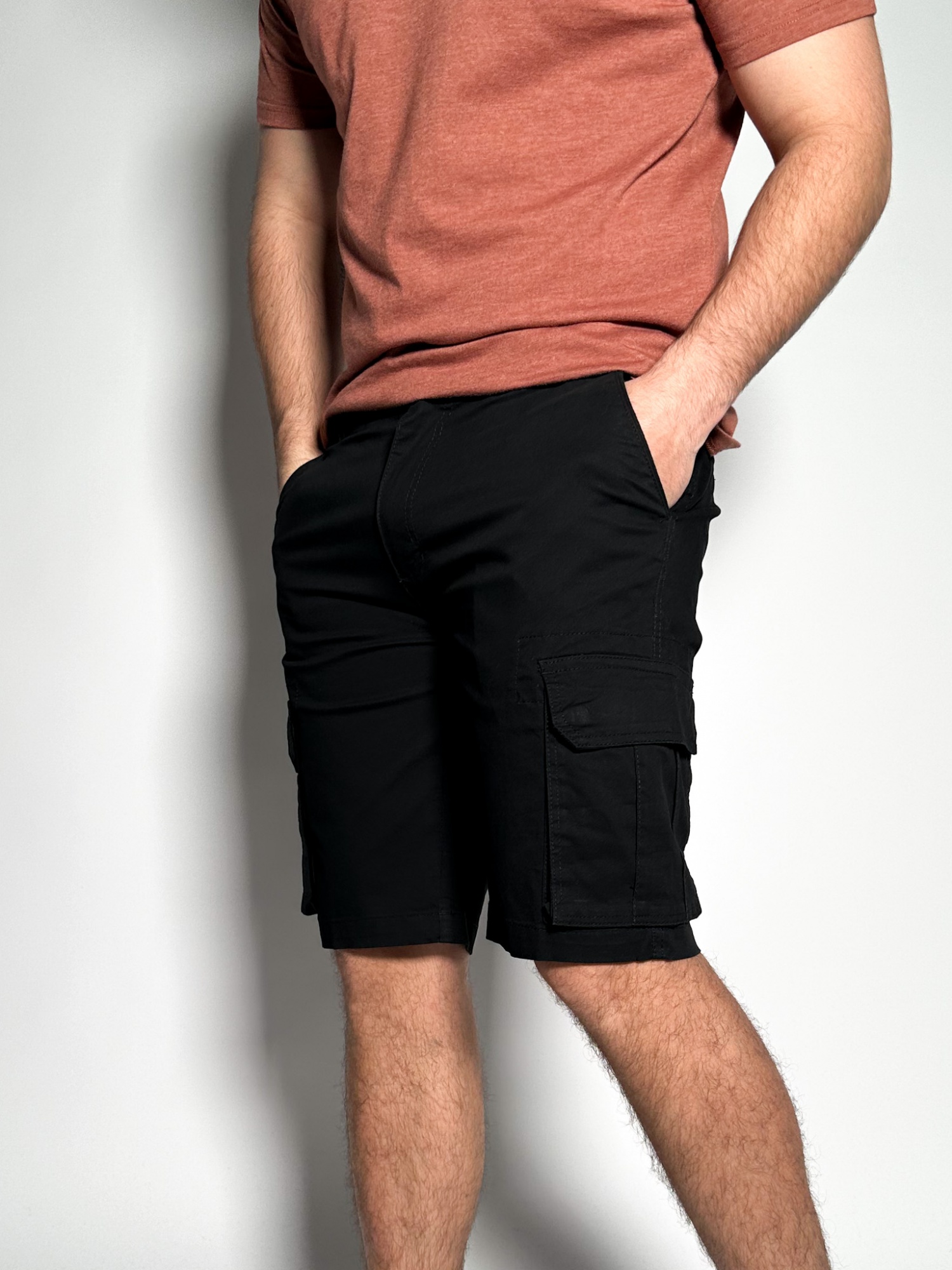 Bermuda cargo de gabardina Nairobi