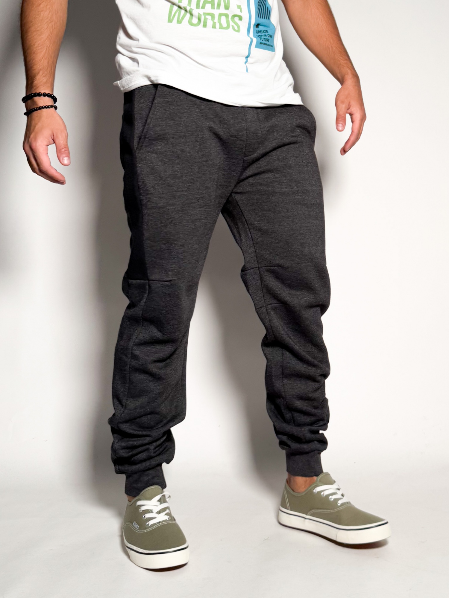 Jogger de algodon con puño Etan 