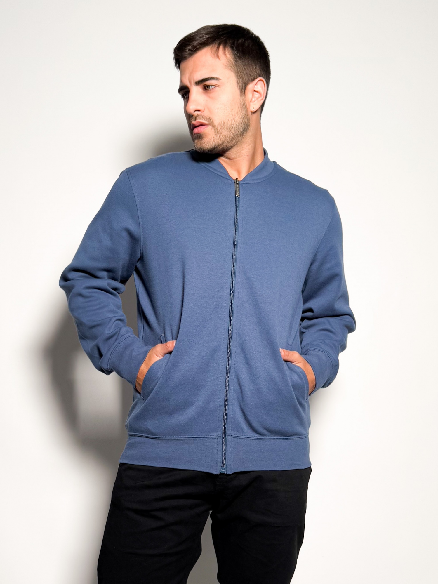 Campera bomber de algodon Evans