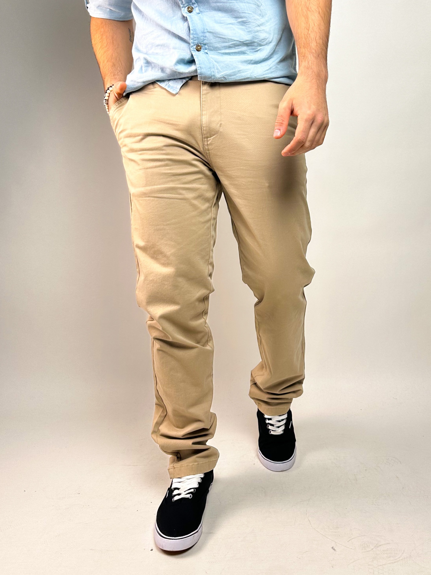 Pantalón de gabardina corte vestir Soto