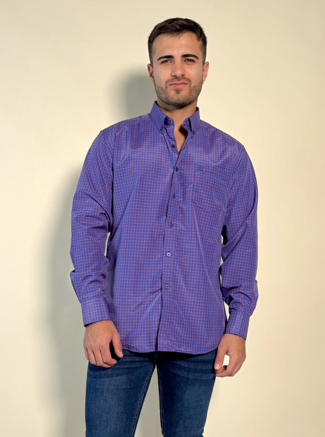Camisa a cuadros Ares