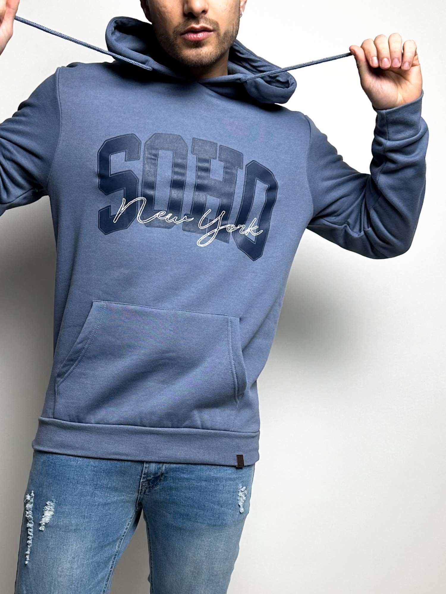 Canguro con capucha de algodón Joel 