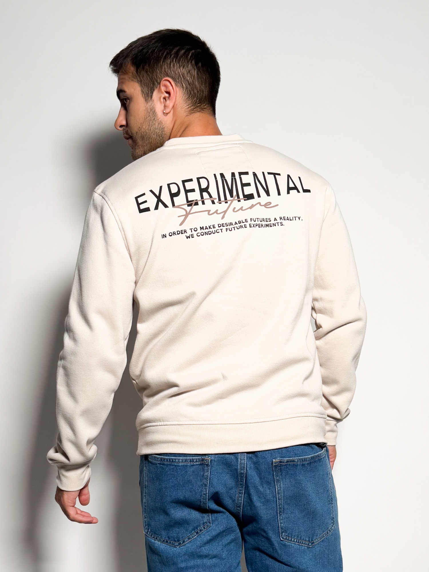 Buzo de algodon con estampas Davis