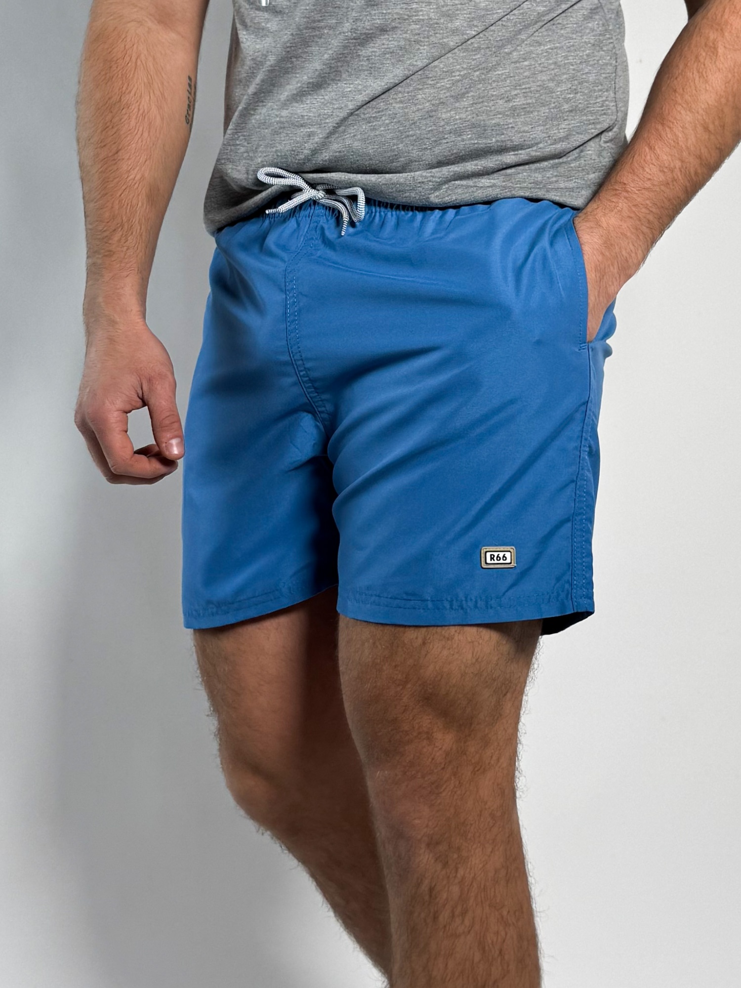 Short de baño liso Salvo