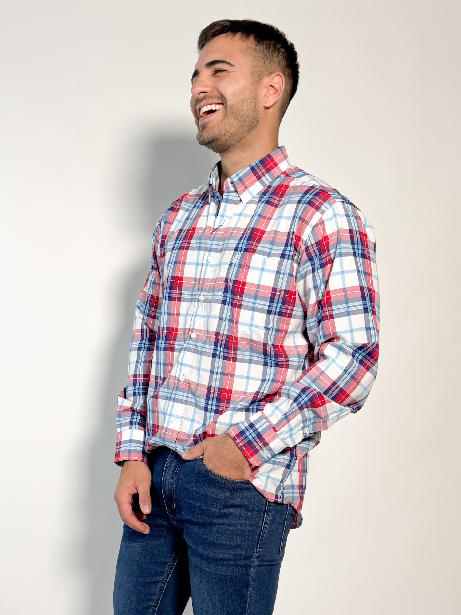 Camisa a cuadros Calisto