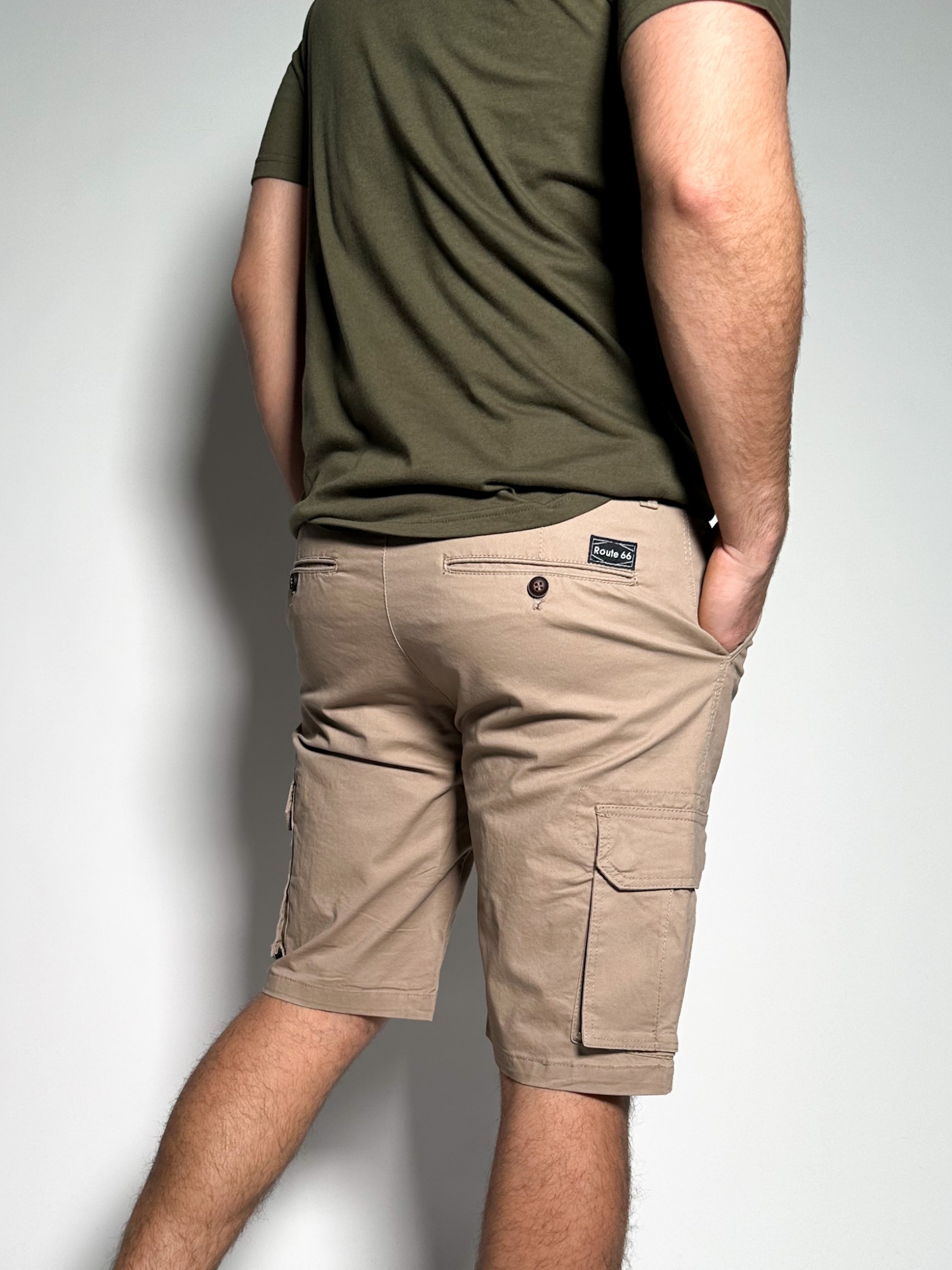 Bermuda cargo de gabardina Nairobi