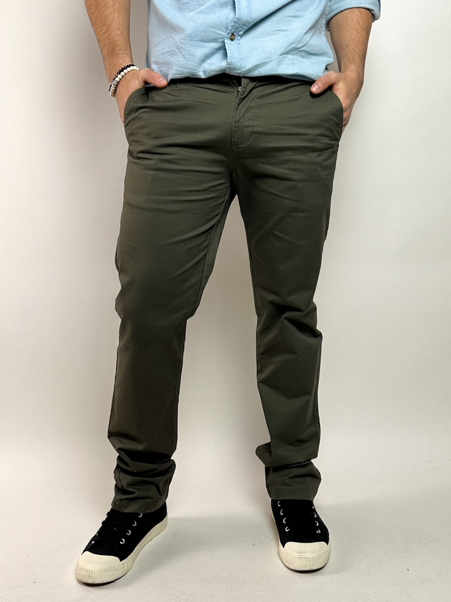 Pantalón de gabardina corte vestir Soto