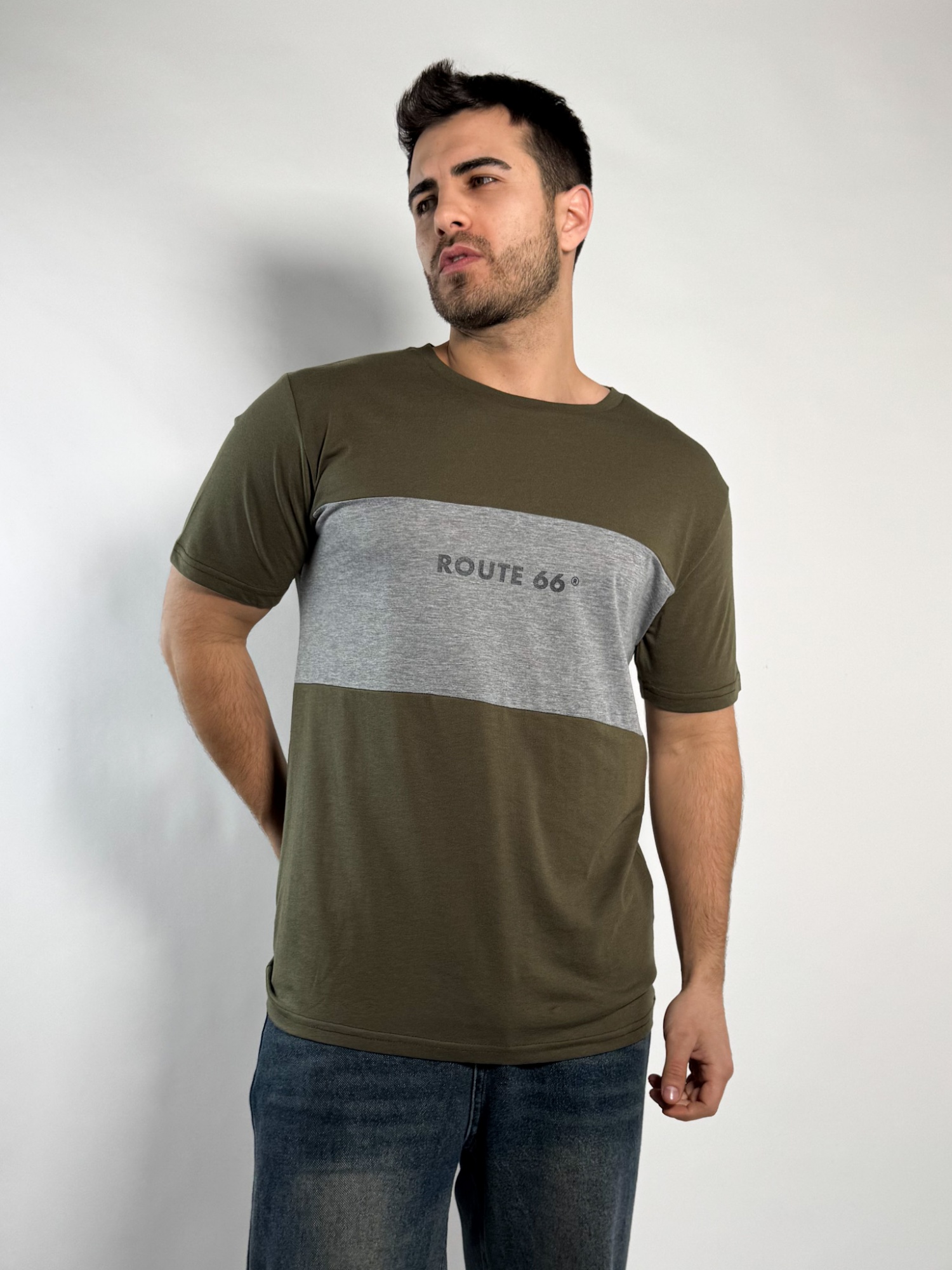 Remera combinada Loras