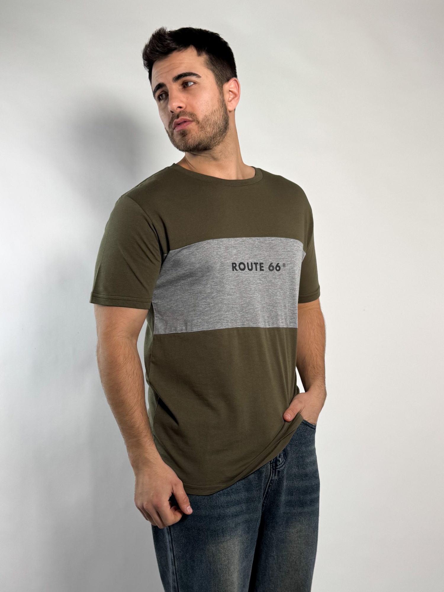 Remera combinada Loras