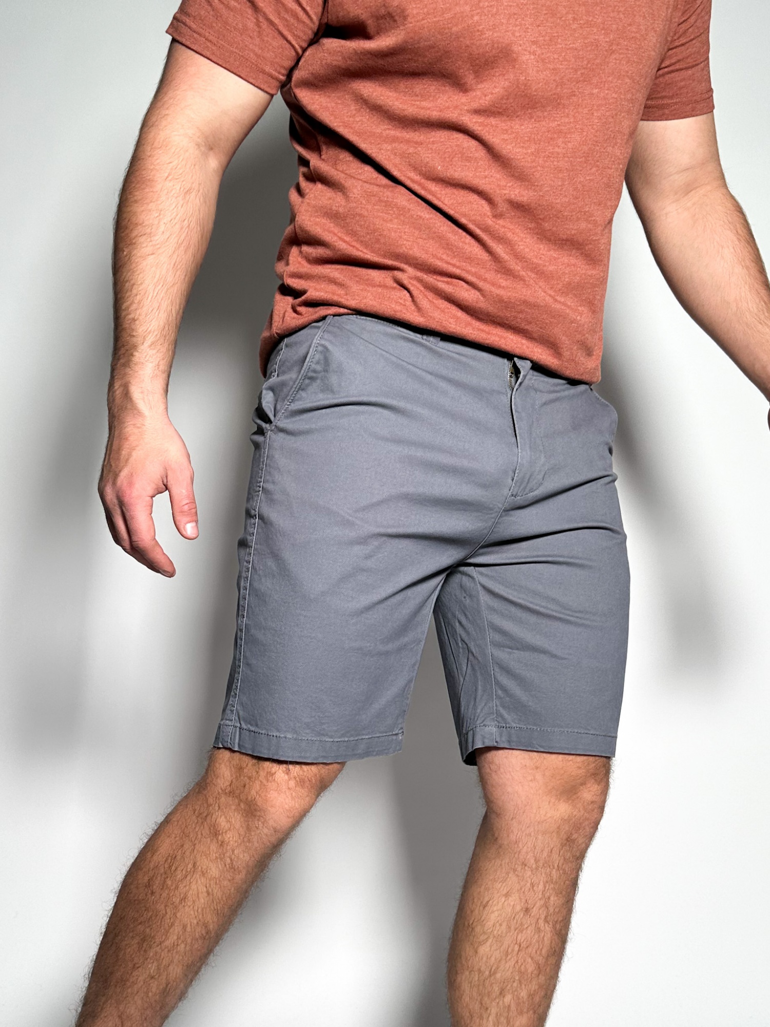 Bermuda corte vestir en gabardina Pekin