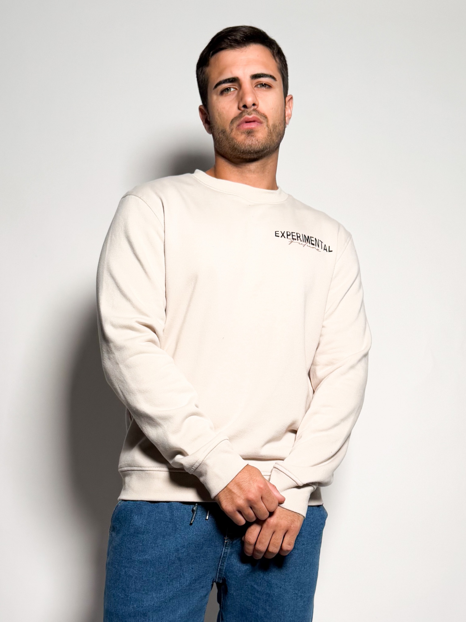 Buzo de algodon con estampas Davis