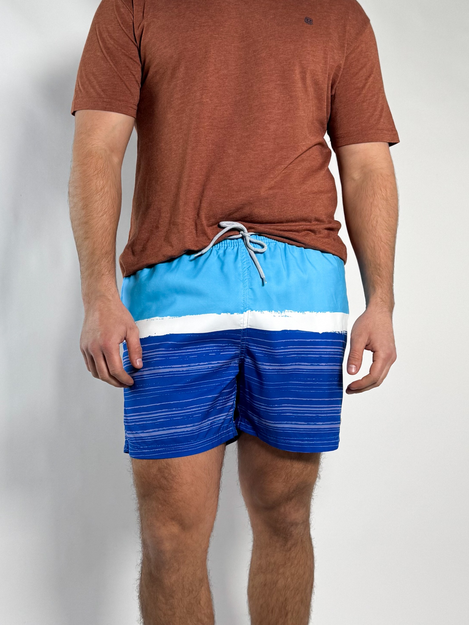 Short de baño estampado Ferro