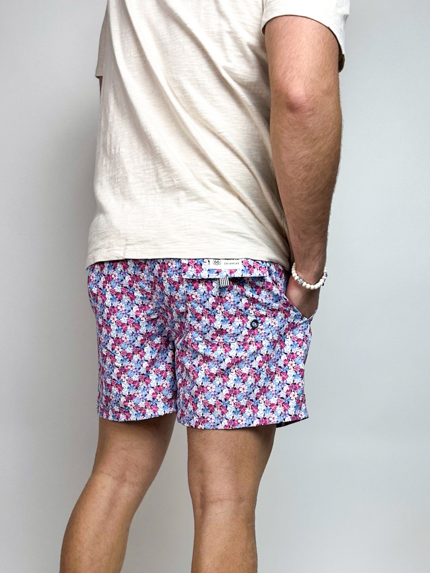 Short de baño estampado Duran