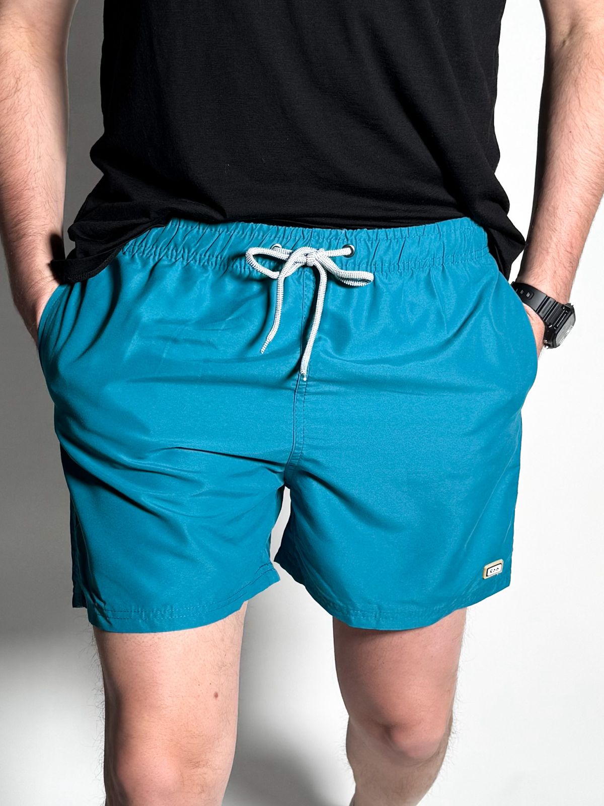 Short de baño liso Salvo