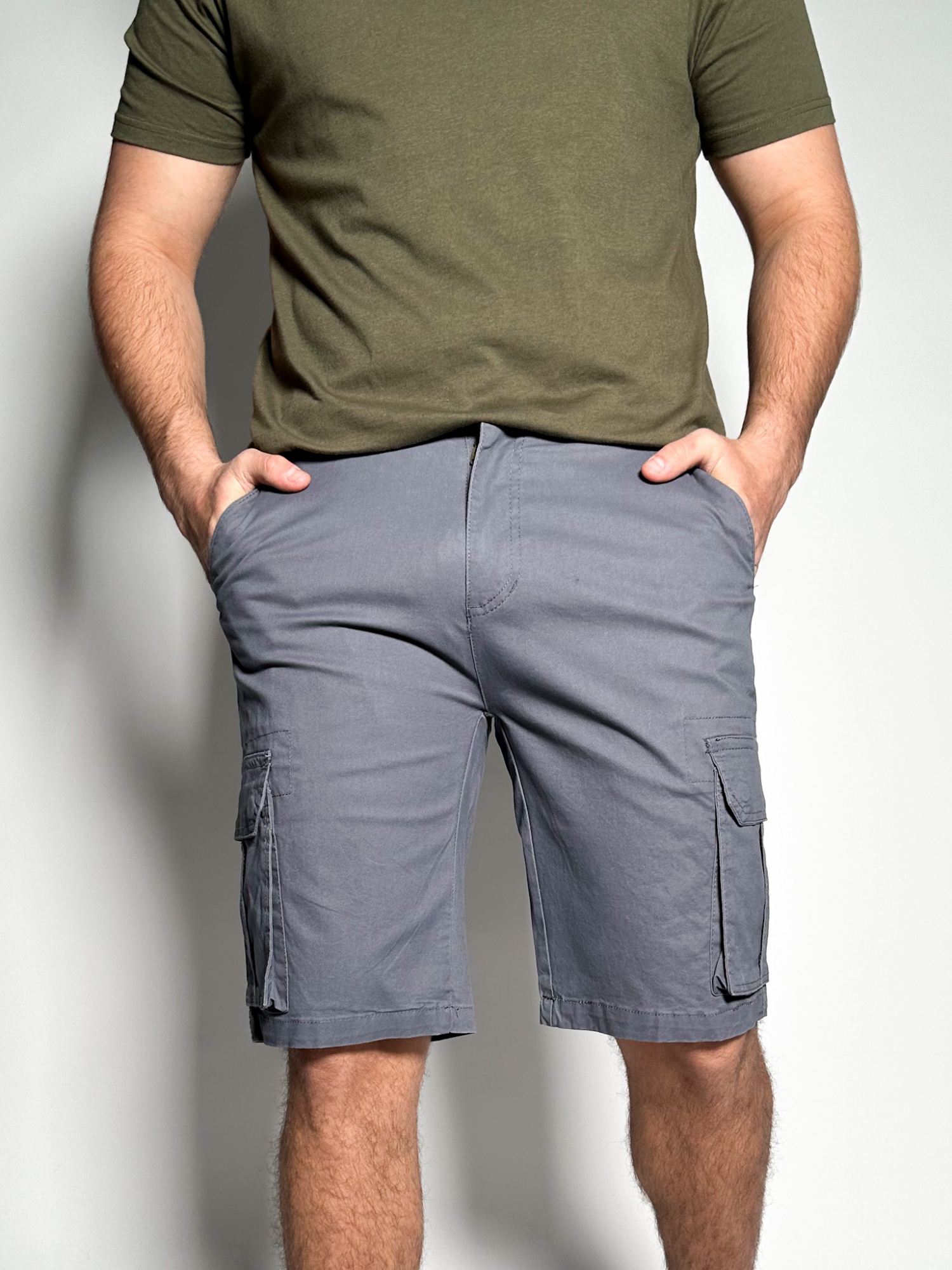 Bermuda cargo de gabardina Nairobi