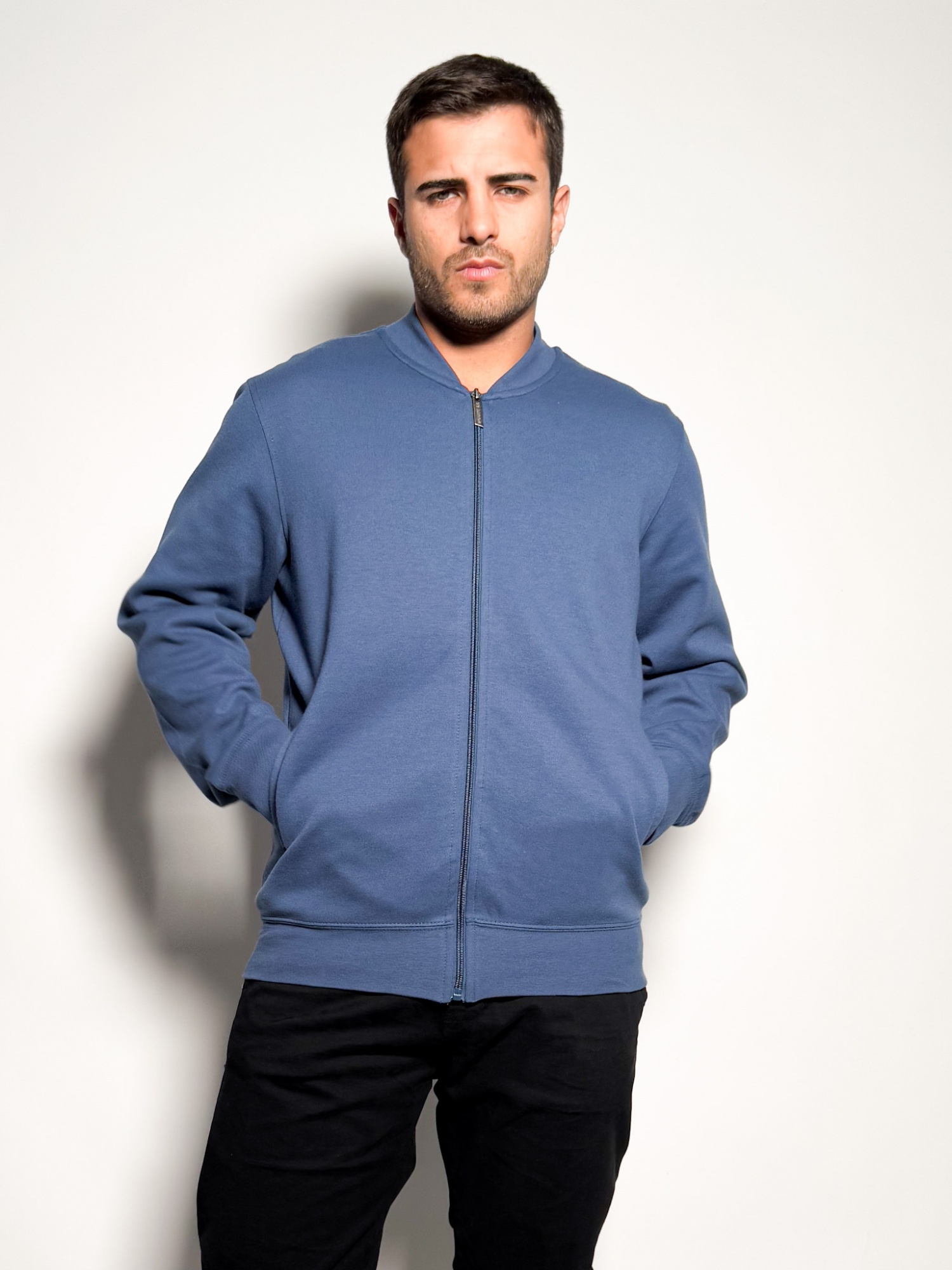 Campera bomber de algodon Evans