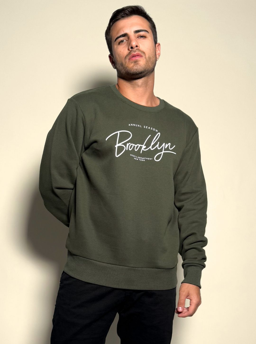 Buzo de algodon con estampa Einar 