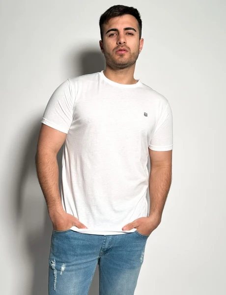 Remera lisa manga corta Timo