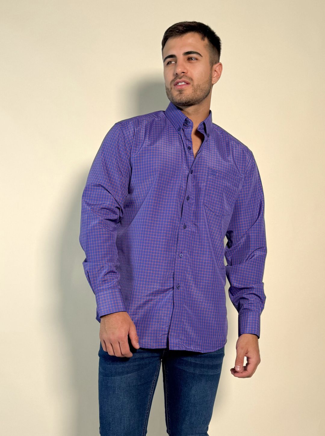 Camisa a cuadros Ares