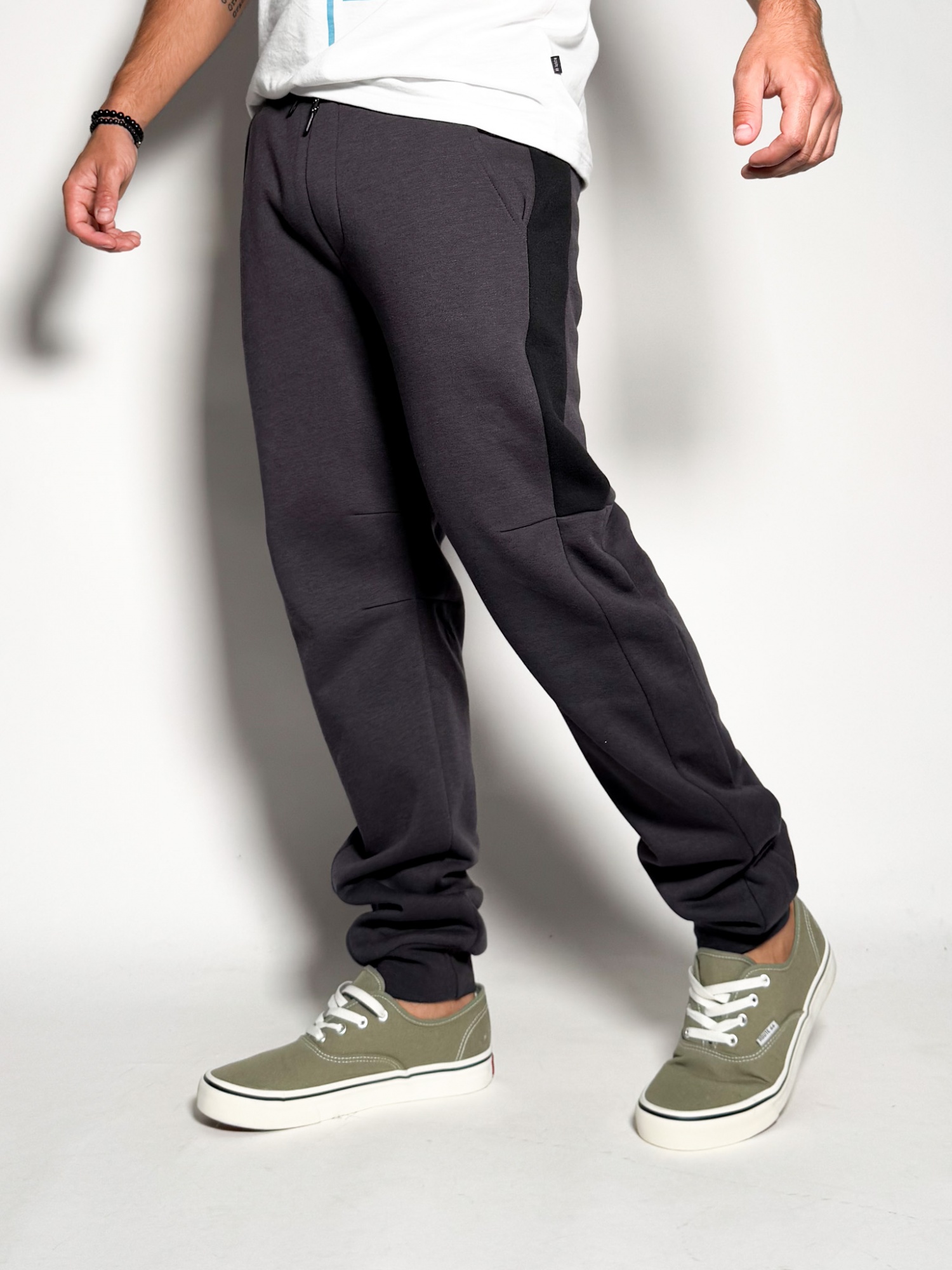 Jogger de algodon con puño Etan 