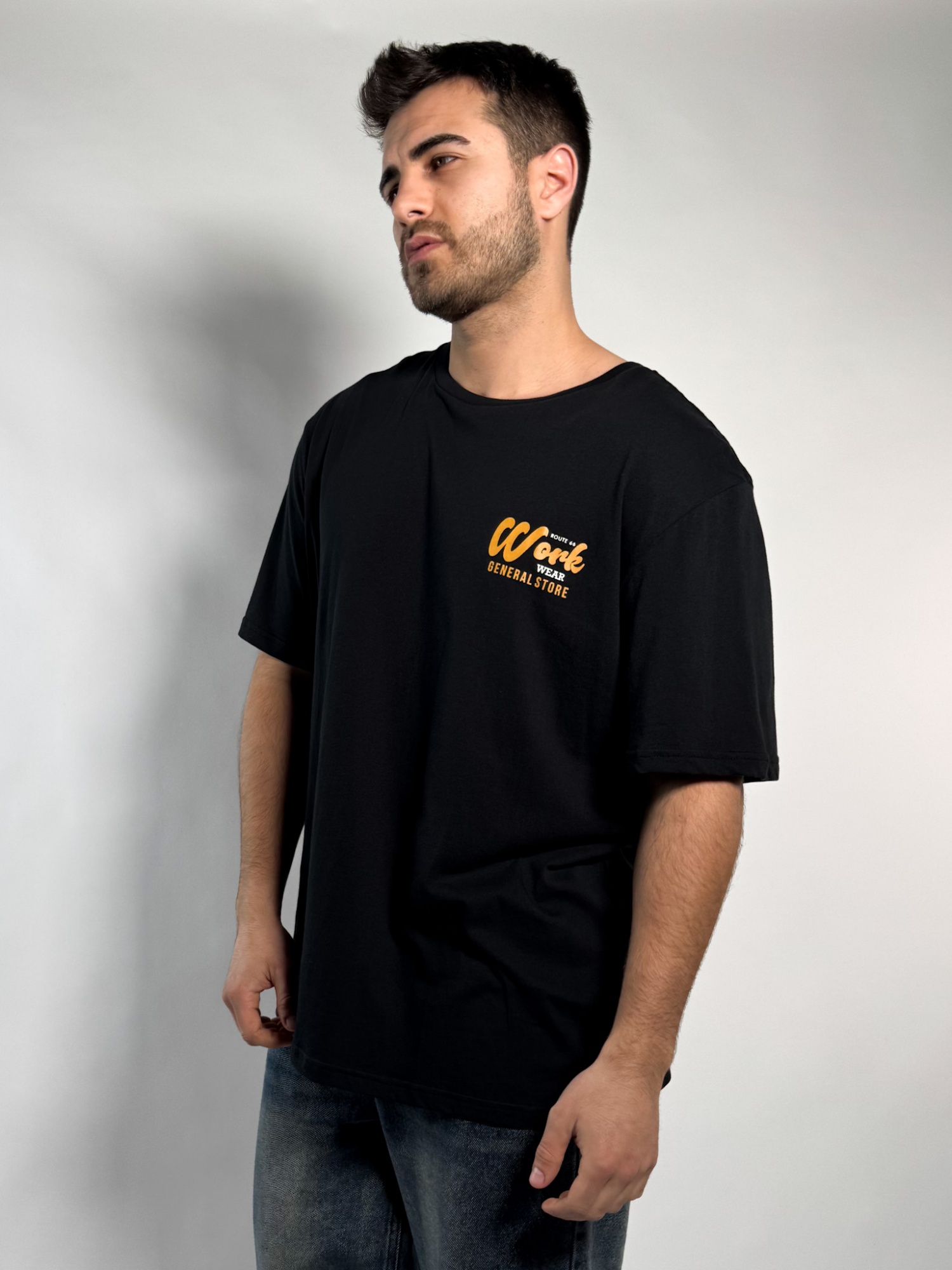 Remera oversize con estampa Ponce