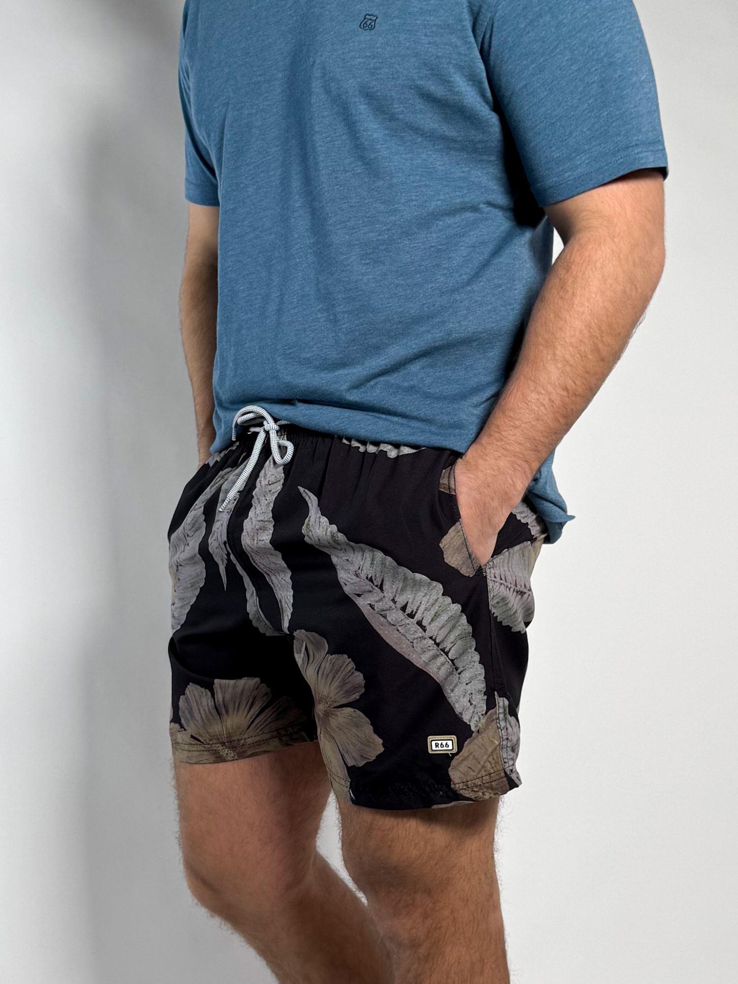 Short de baño estampado Dalmau