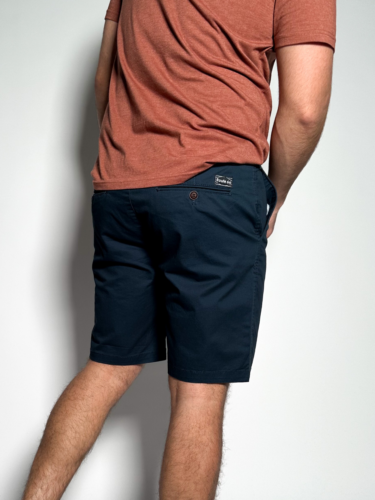 Bermuda corte vestir en gabardina Pekin