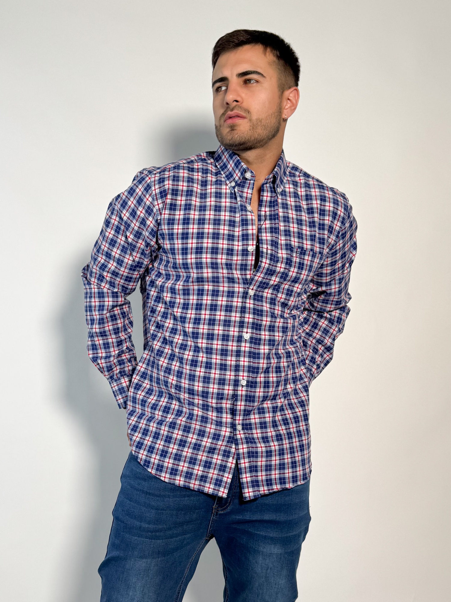 Camisa a cuadros Bastet