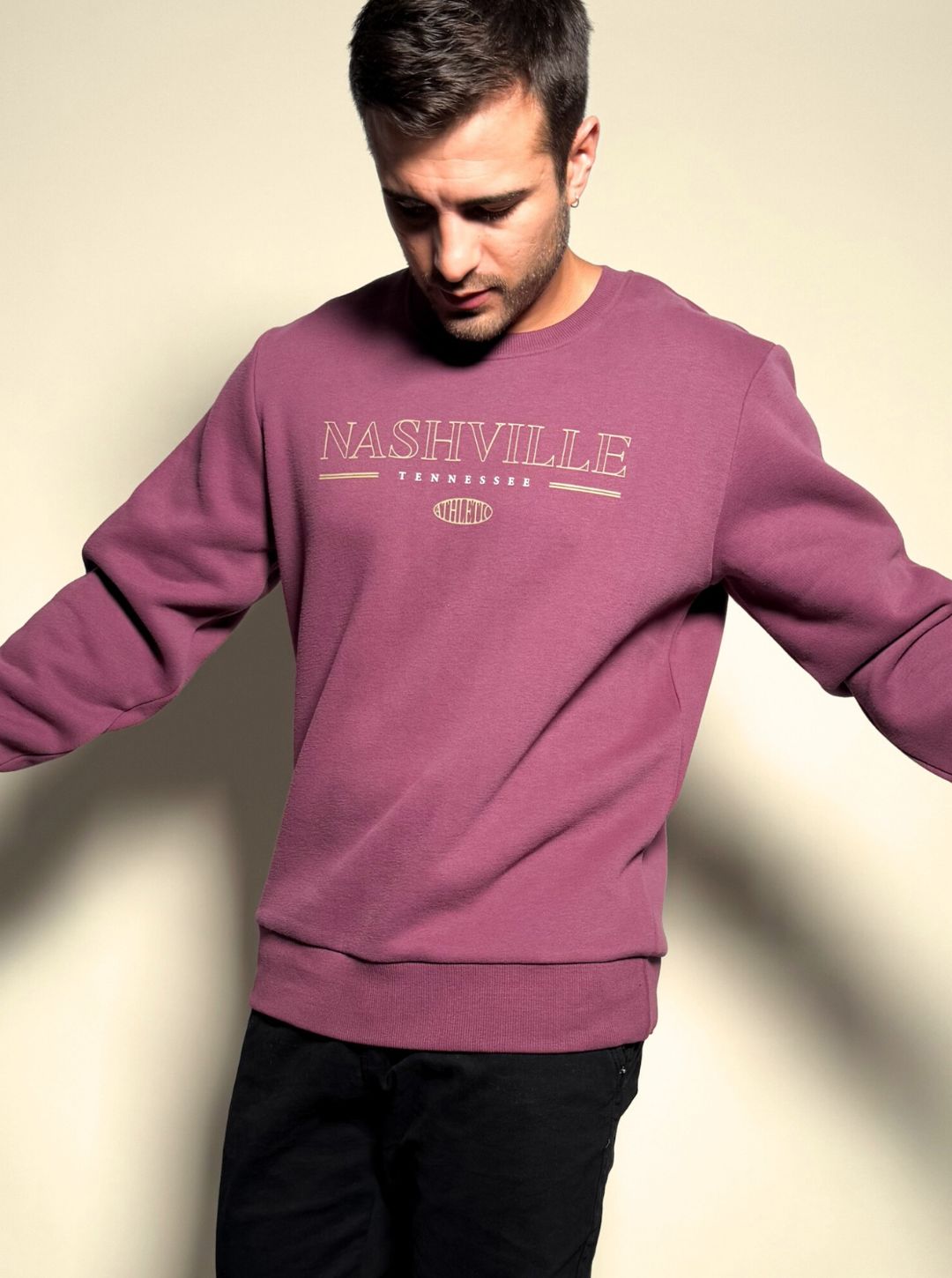 Buzo de algodon con estampa Einar 