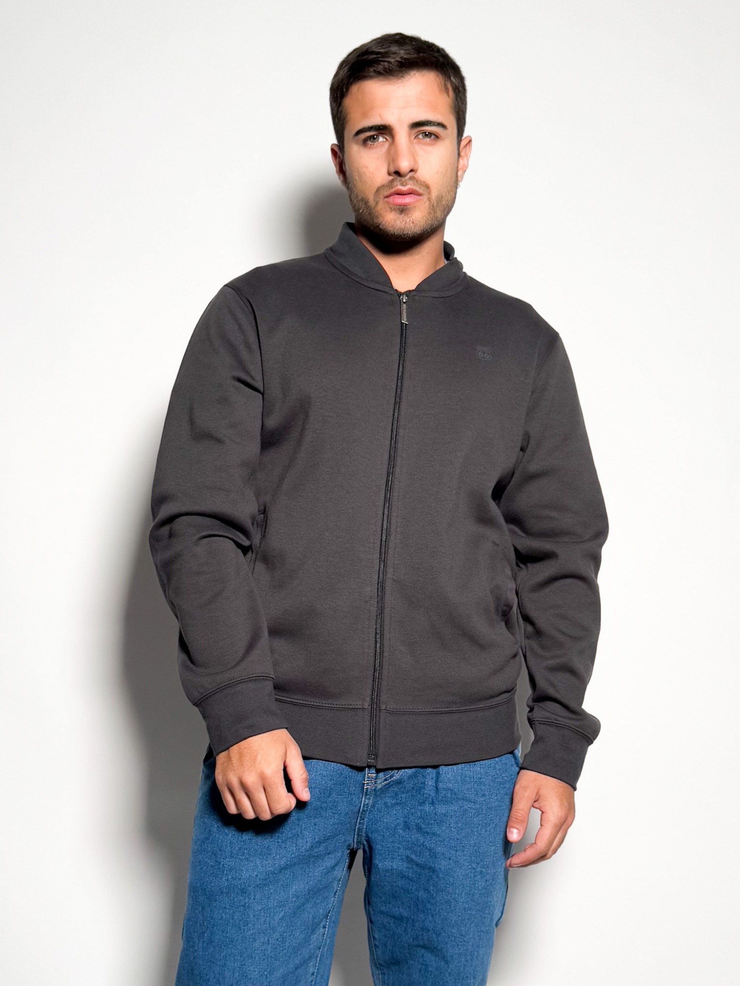 Campera bomber de algodon Evans