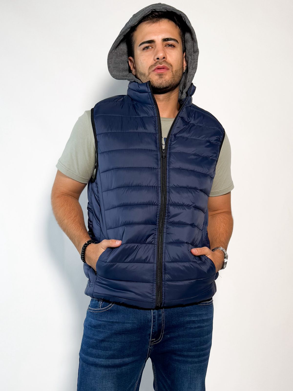 Chaleco con capucha desmontable Timon 