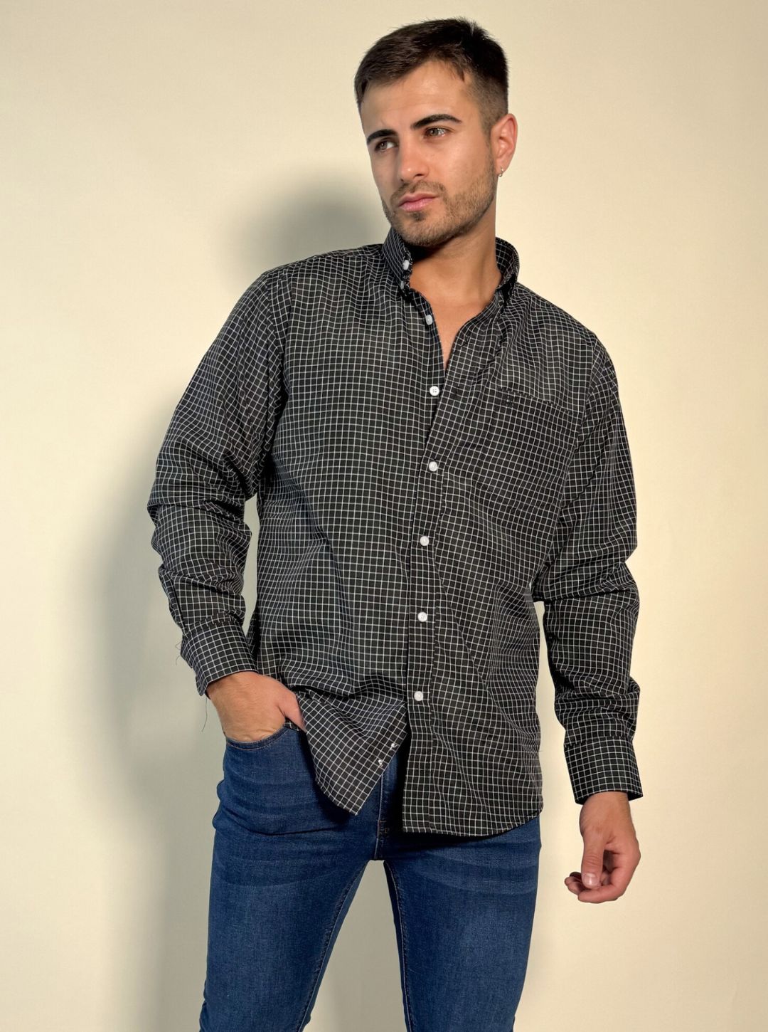 Camisa a cuadros Ares