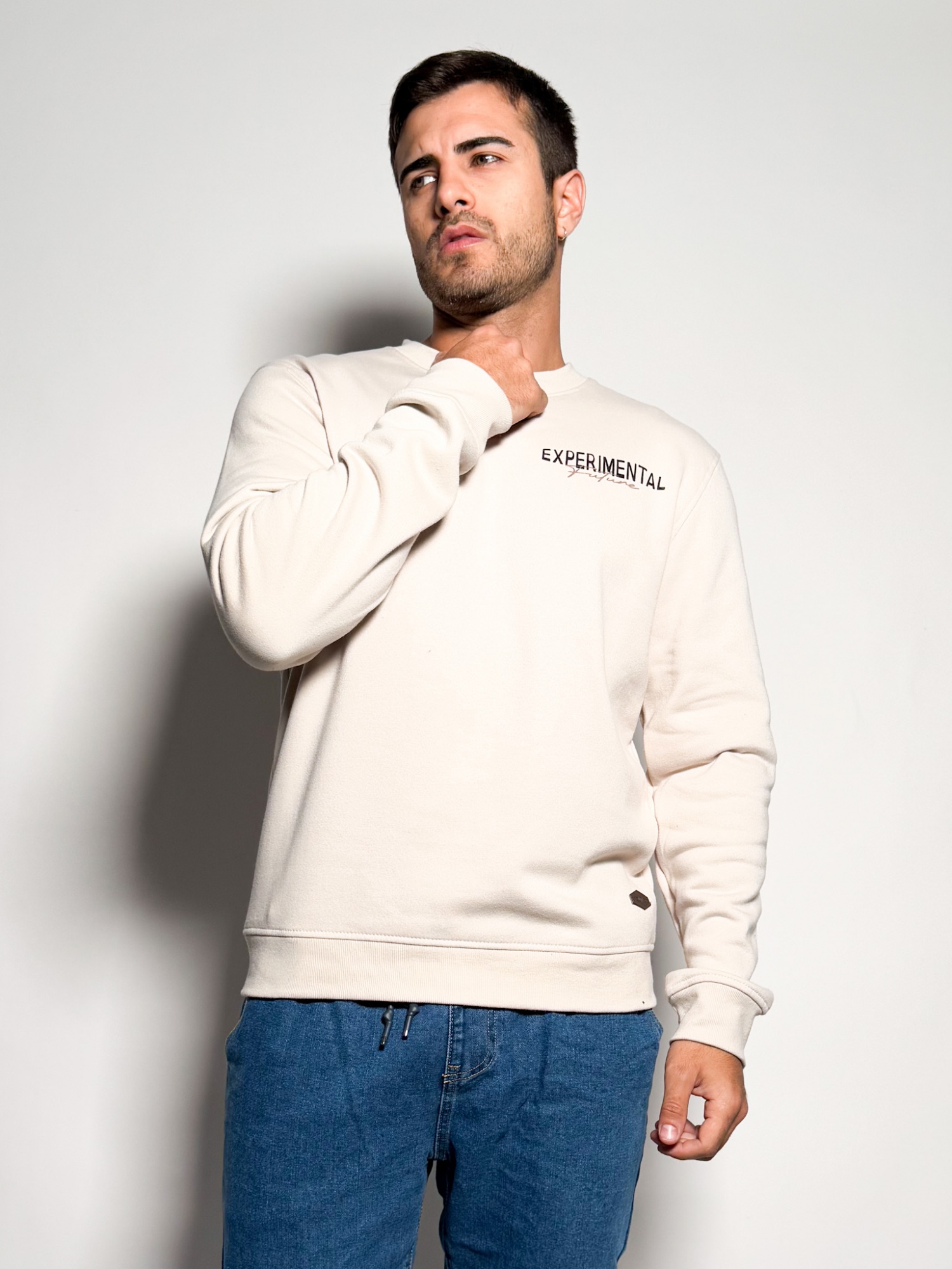 Buzo de algodon con estampas Davis