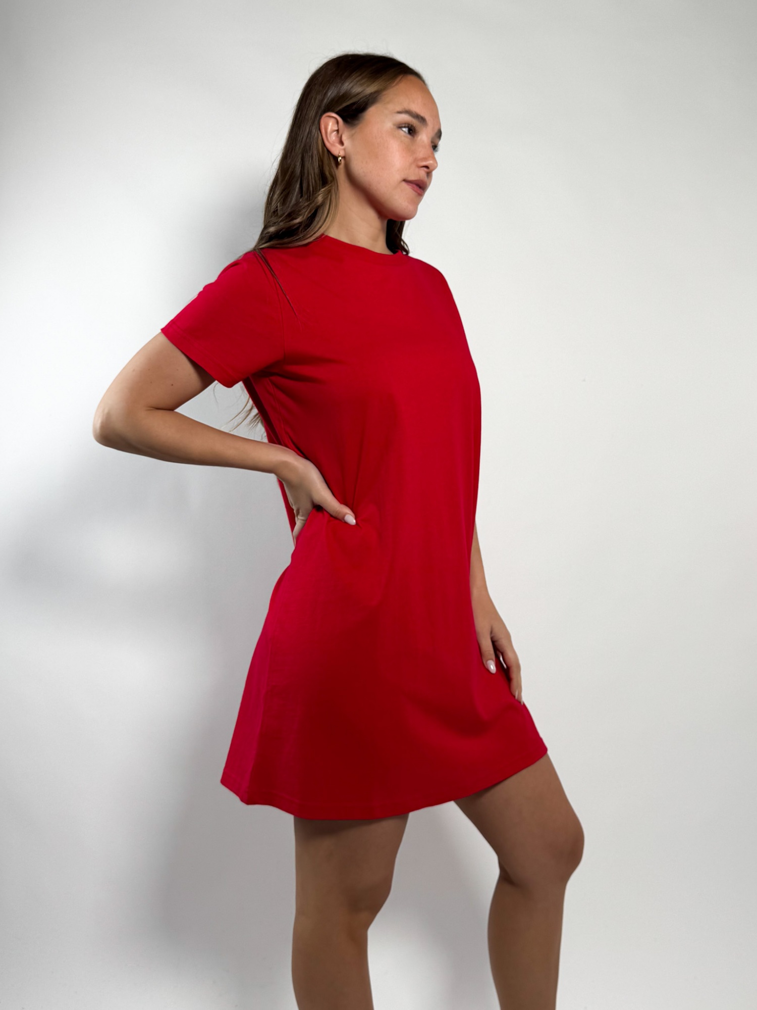 Vestido remeron de algodon Wanda