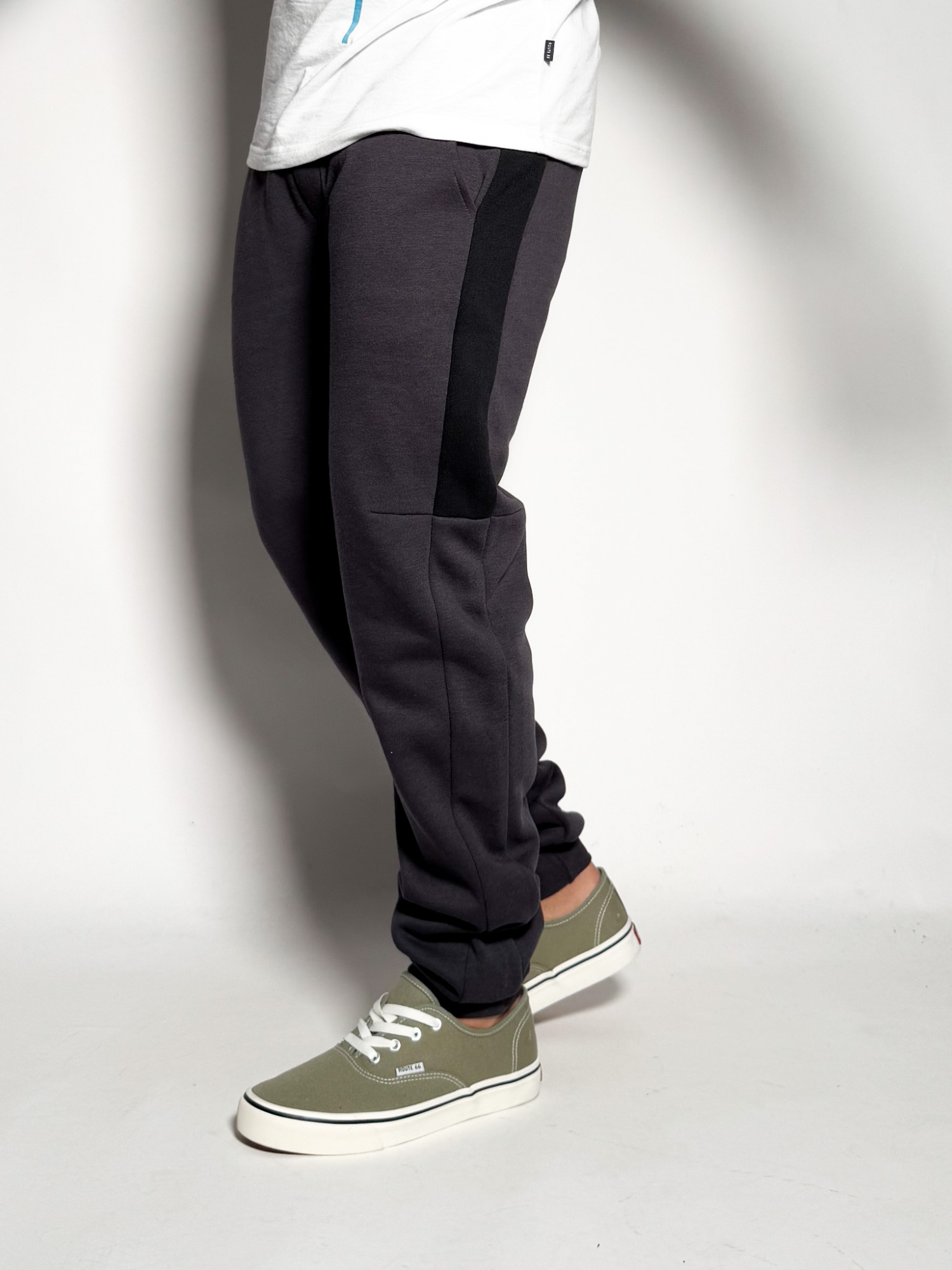 Jogger de algodon con puño Etan 